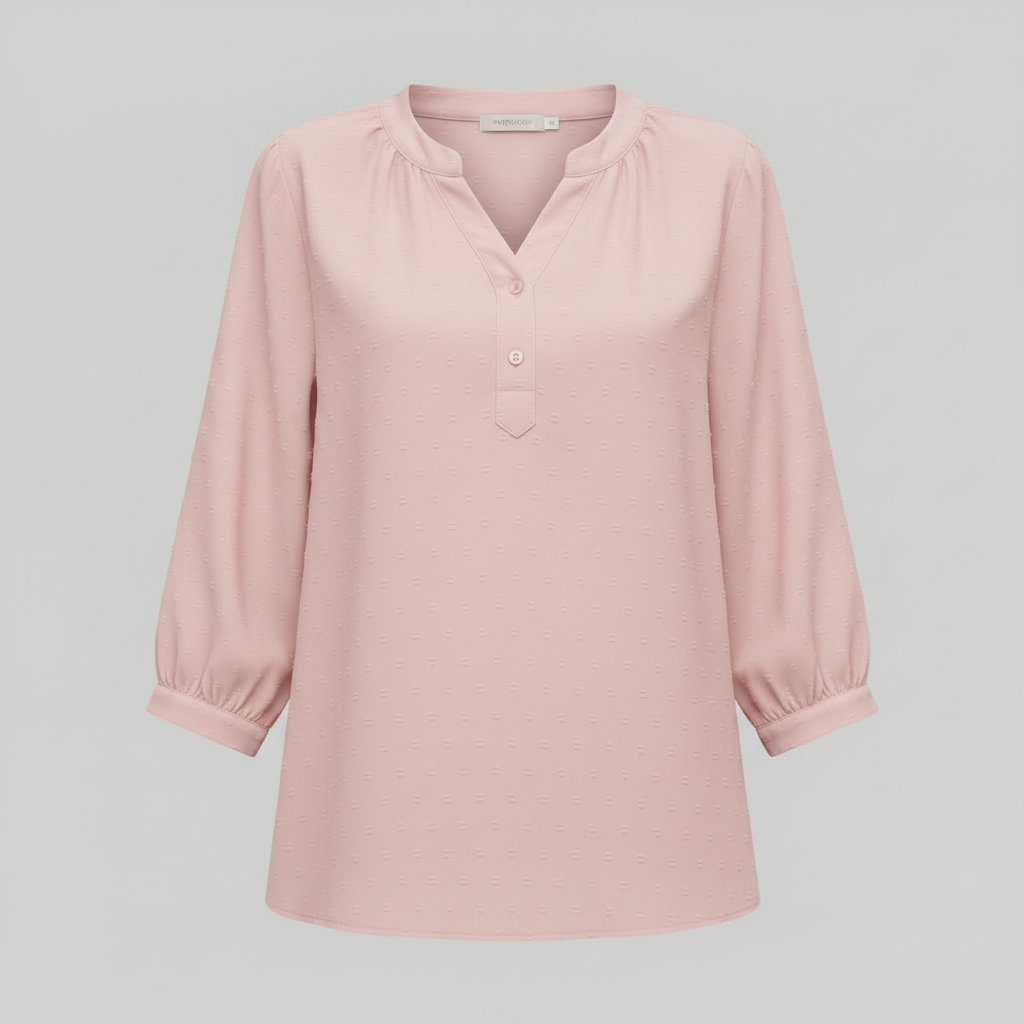 Silk Patchwork Women's Blouse | Versatile Summer Top