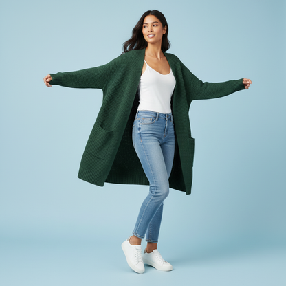 Elegant Women's Cardigan | Versatile Cardigan Sweater