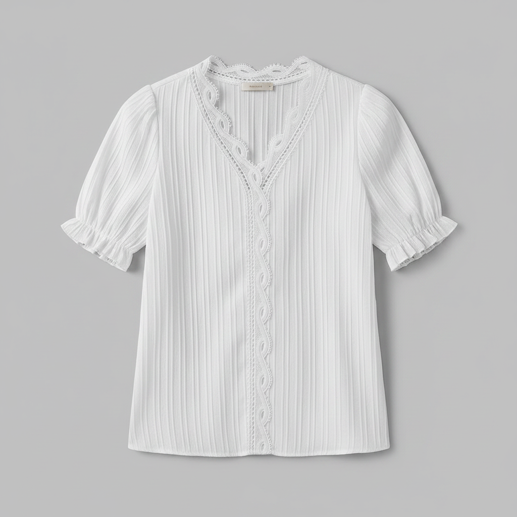 Elegant Puff Sleeve Blouse | Women's Summer Tops