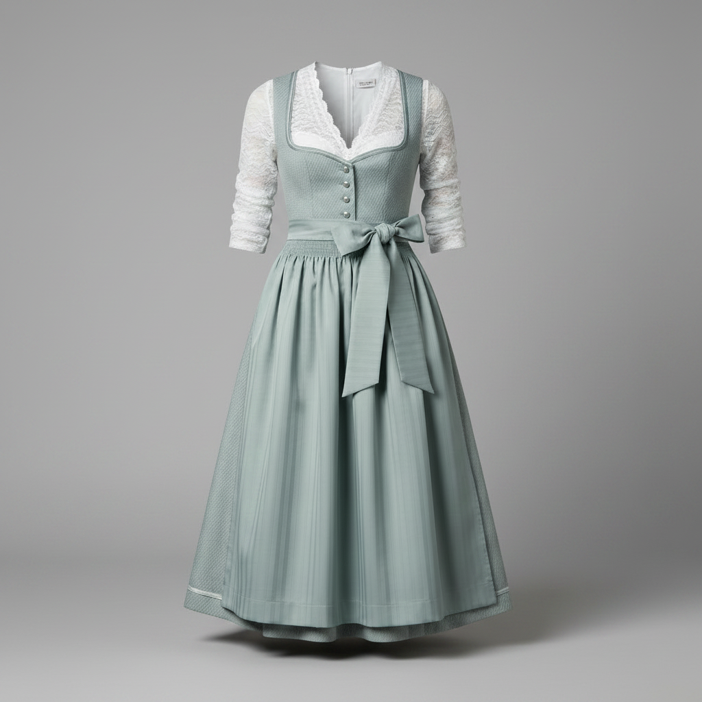Elegant Dirndl Dress | Women's Oktoberfest Costume