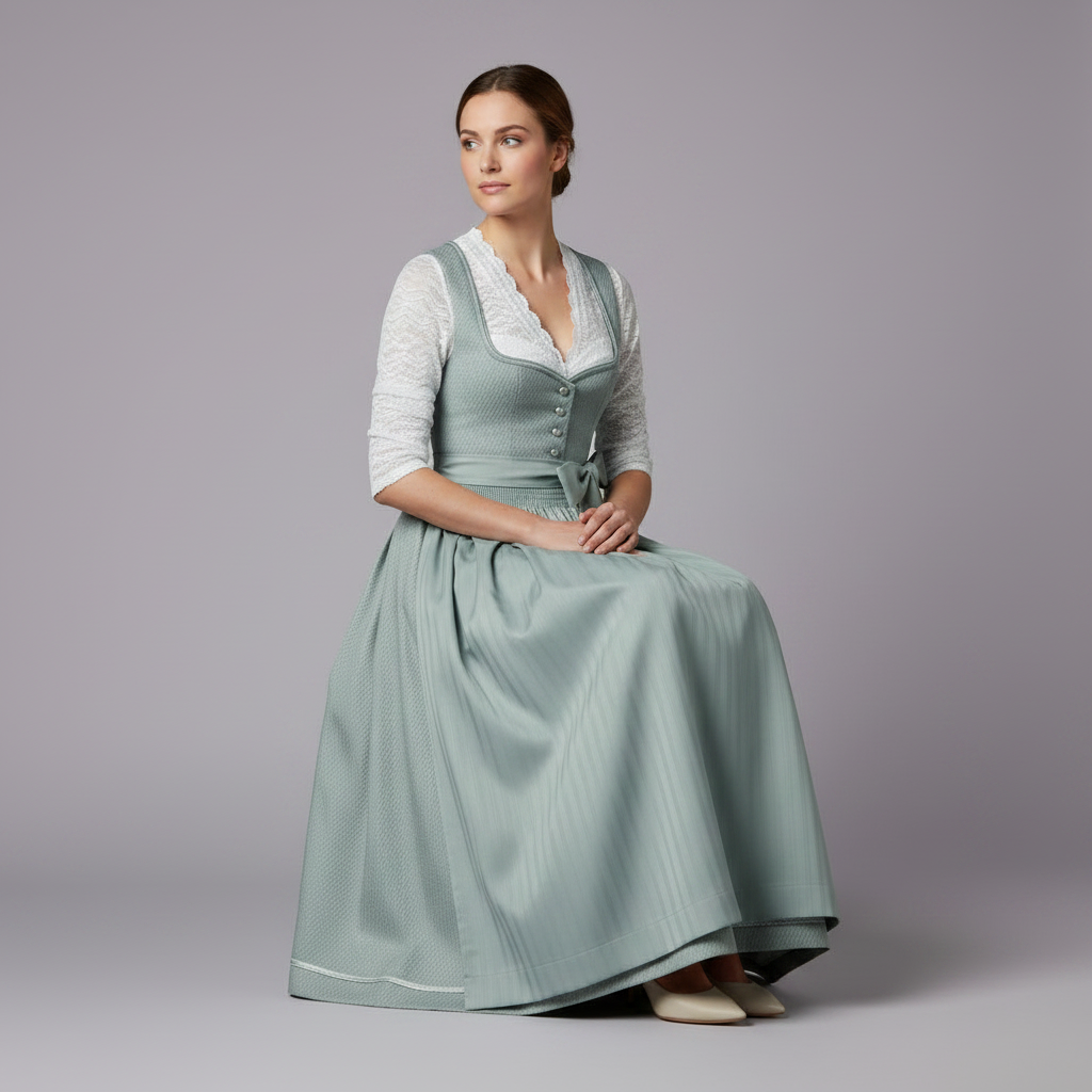 Elegant Dirndl Dress | Women's Oktoberfest Costume