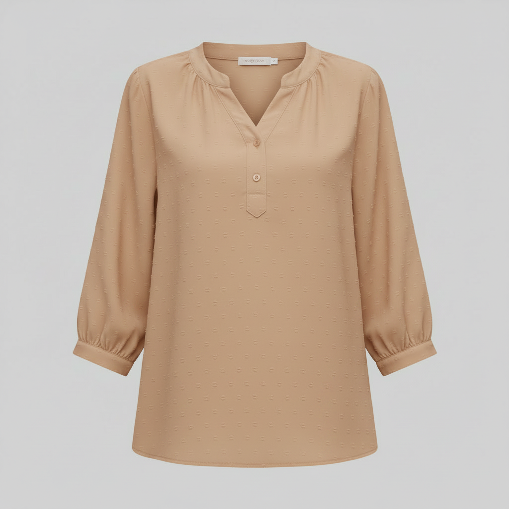 Silk Patchwork Women's Blouse | Versatile Summer Top
