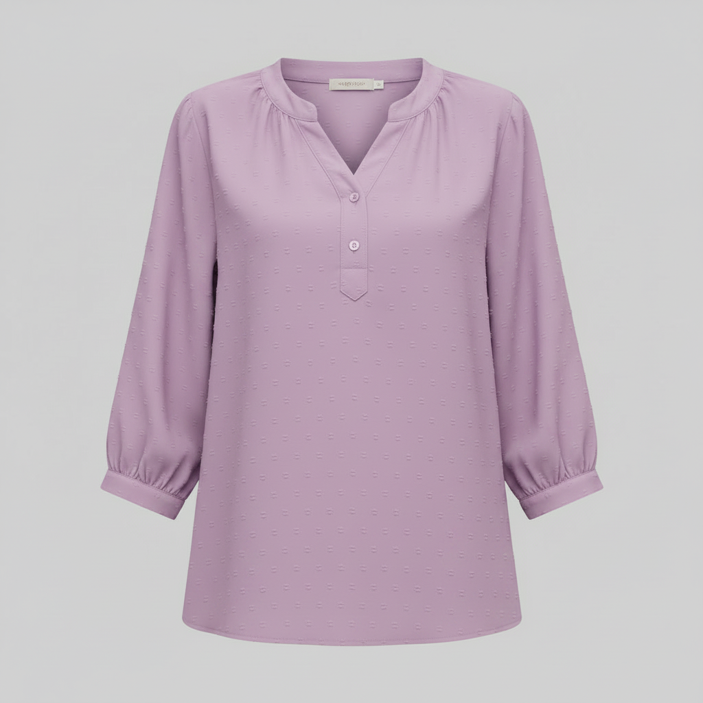 Silk Patchwork Women's Blouse | Versatile Summer Top