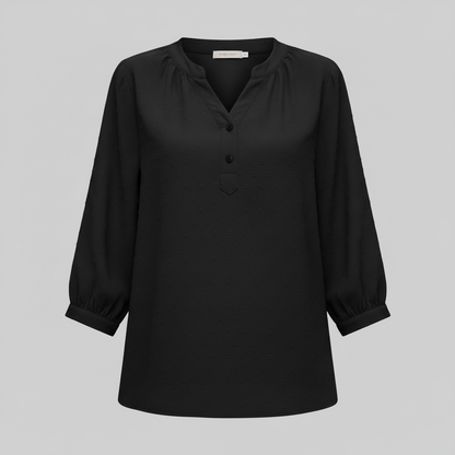 Silk Patchwork Women's Blouse | Versatile Summer Top