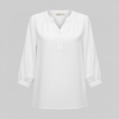 Silk Patchwork Women's Blouse | Versatile Summer Top